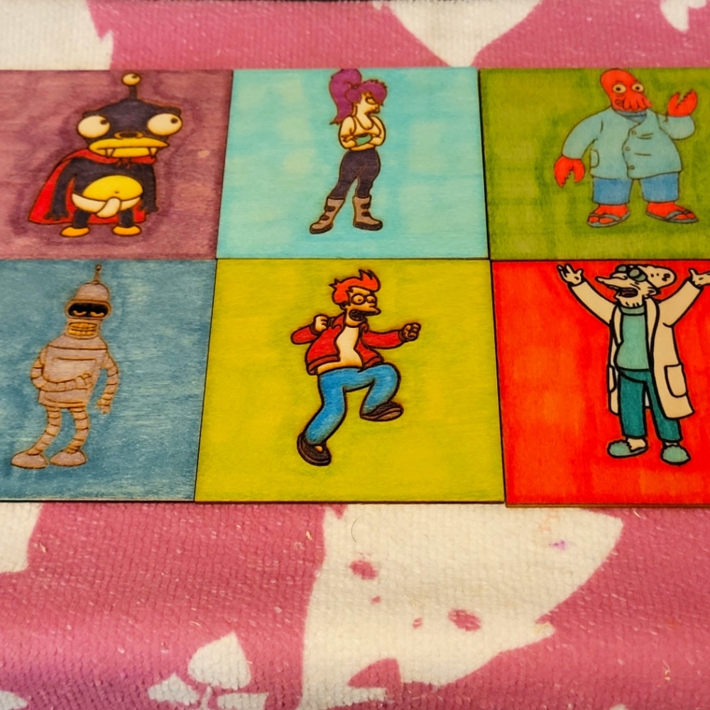 Futurama Coasters